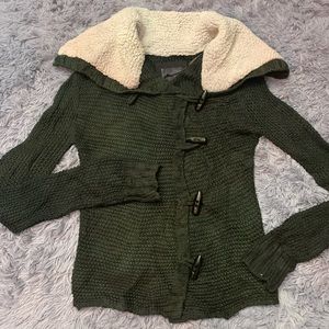 🧶Zara cozy button-up sweater🧶